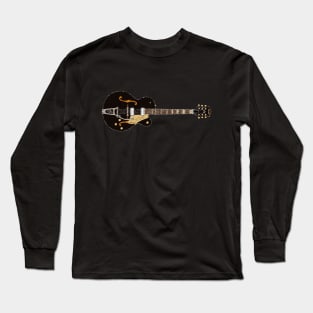 Chet Atkins Dark Eyes Prototype Guitar Long Sleeve T-Shirt